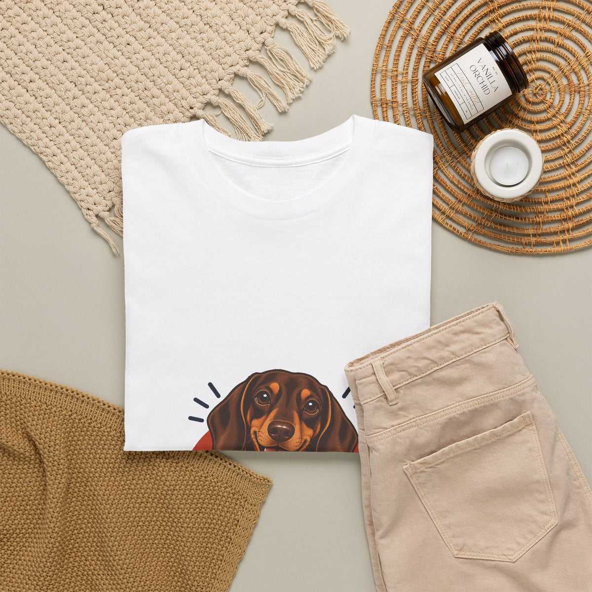 Retro Sun — Custom Photo & Name T-Shirt | Gildan 5000