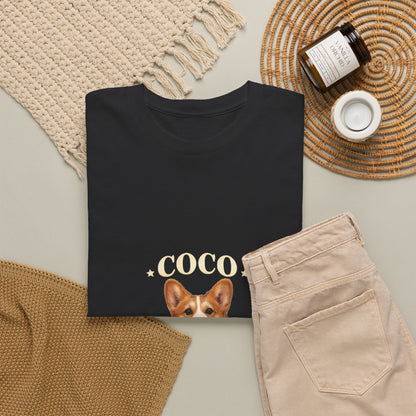 Custom Vintage Pet Portrait T-Shirt – Your Photo & Name | Vintage Companion