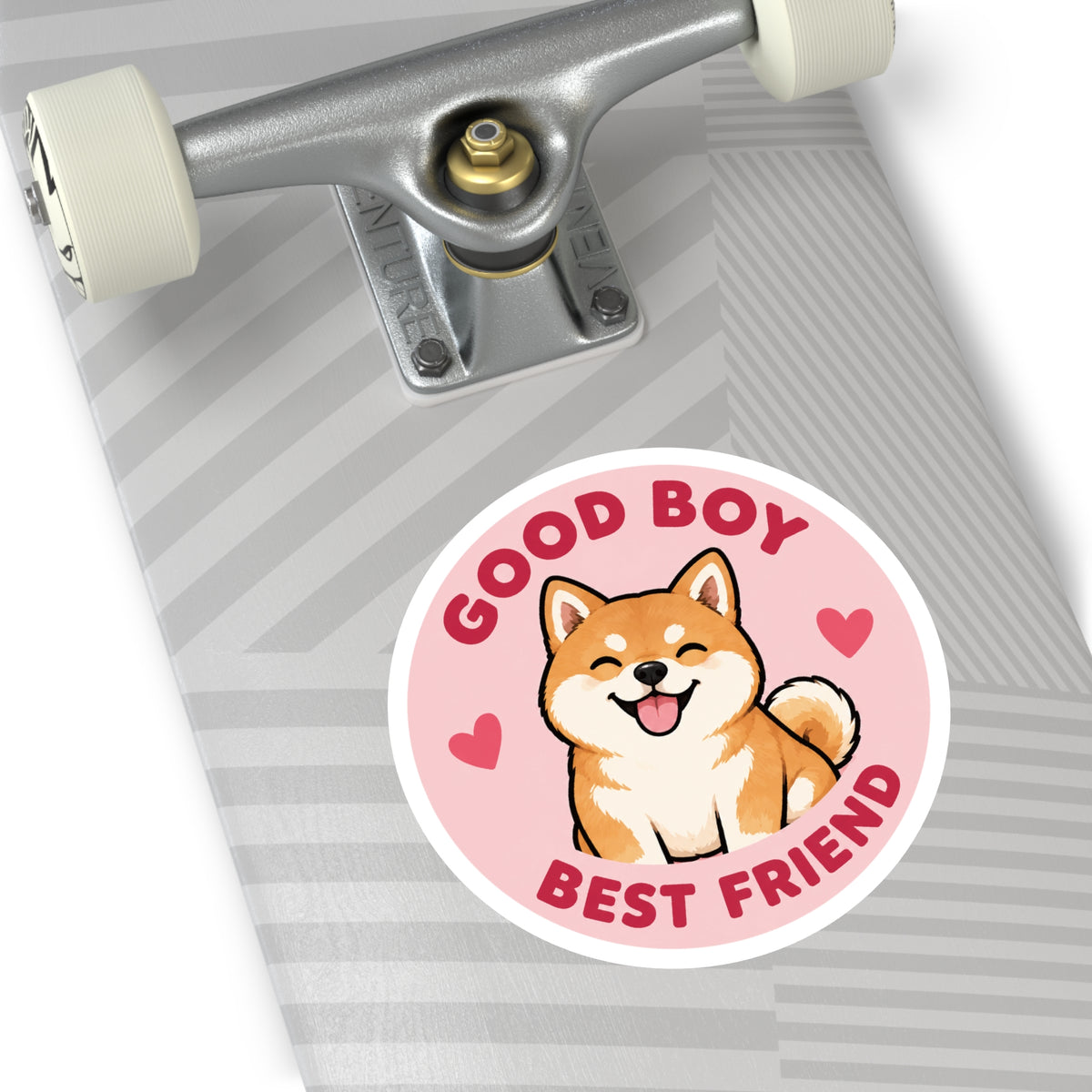 Custom Pet Sticker (Best Friend Pink)