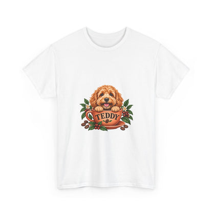 Coffee Companion — Custom Photo & Name T-Shirt | Gildan 5000