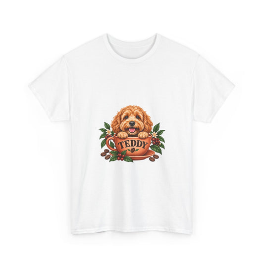 Coffee Companion — Custom Photo & Name T-Shirt | Gildan 5000