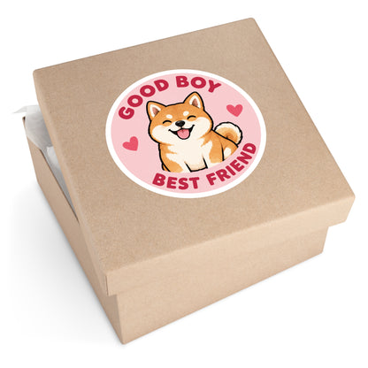 Custom Pet Sticker (Best Friend Pink)
