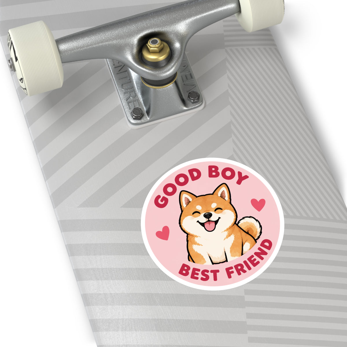 Custom Pet Sticker (Best Friend Pink)