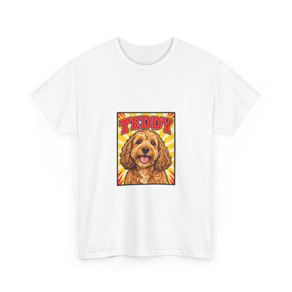 コミック・ヒーロー｜写真と名前で作るオリジナルTシャツ｜Gildan 5000