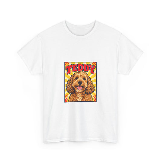 Comic Hero — Custom Photo & Name T-Shirt | Gildan 5000