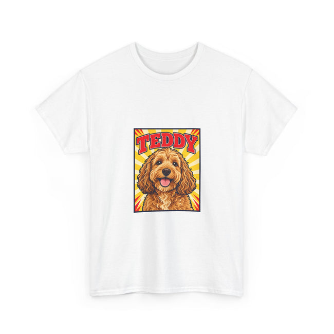 Comic Hero — Custom Photo & Name T-Shirt | Gildan 5000