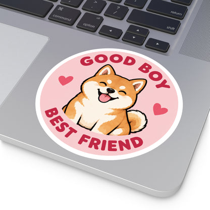 Custom Pet Sticker (Best Friend Pink)