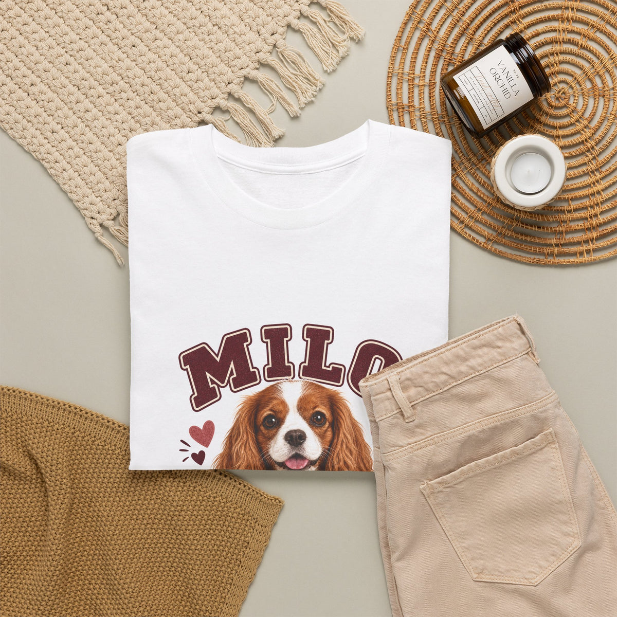 Custom Pet Fan Club T-Shirt – Your Pet Photo & Name | Gildan 5000