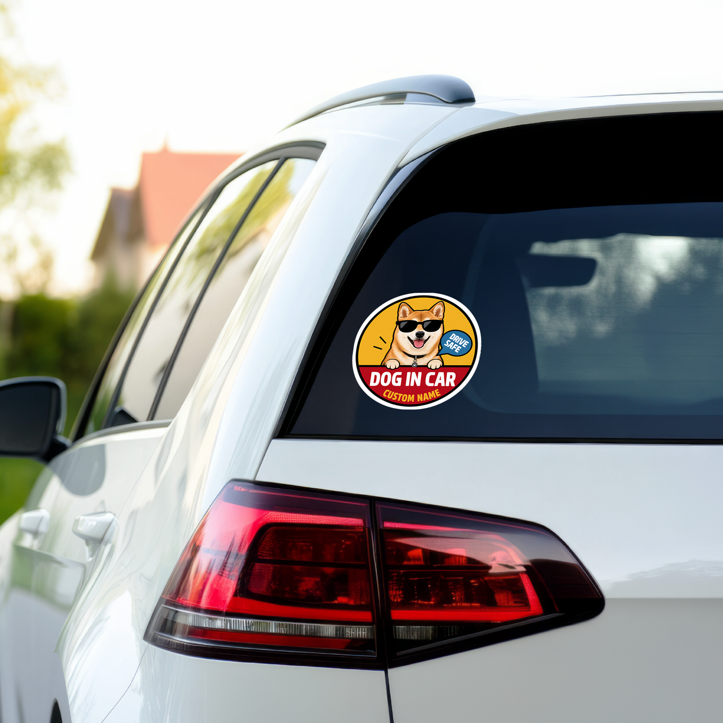 Custom Pet Sticker (Drive Safe)