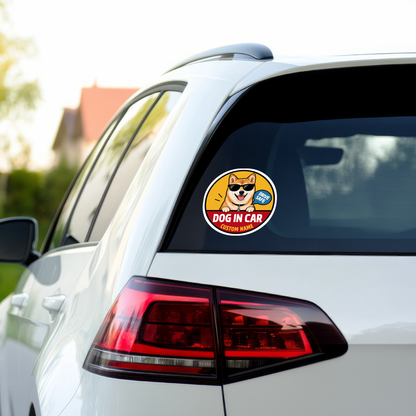 Custom Pet Sticker (Drive Safe)