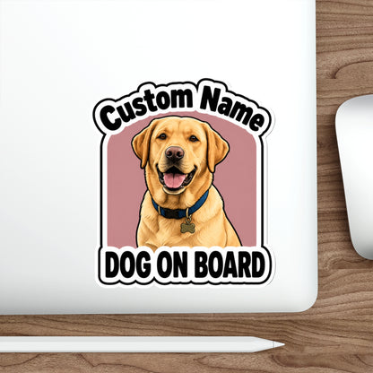 Custom Pet Sticker (Bold Character)