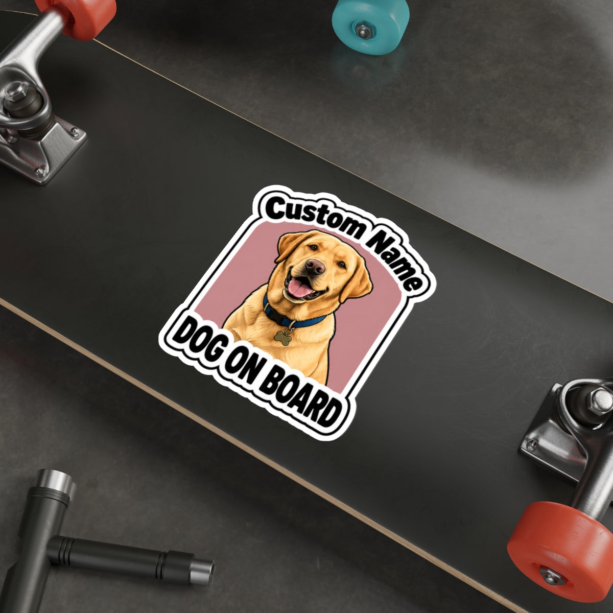 Custom Pet Sticker (Bold Character)