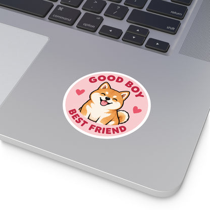 Custom Pet Sticker (Best Friend Pink)