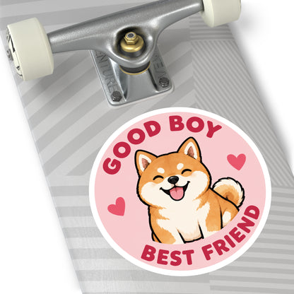 Custom Pet Sticker (Best Friend Pink)