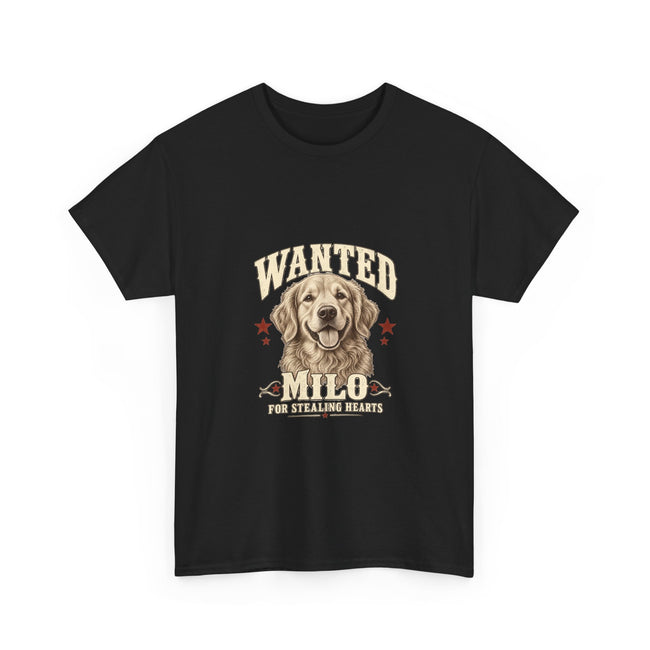 Wanted — Custom Photo & Name T-Shirt
