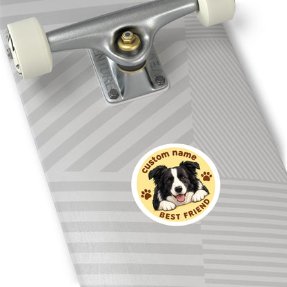 Custom Pet Sticker (Best Friend Yellow)